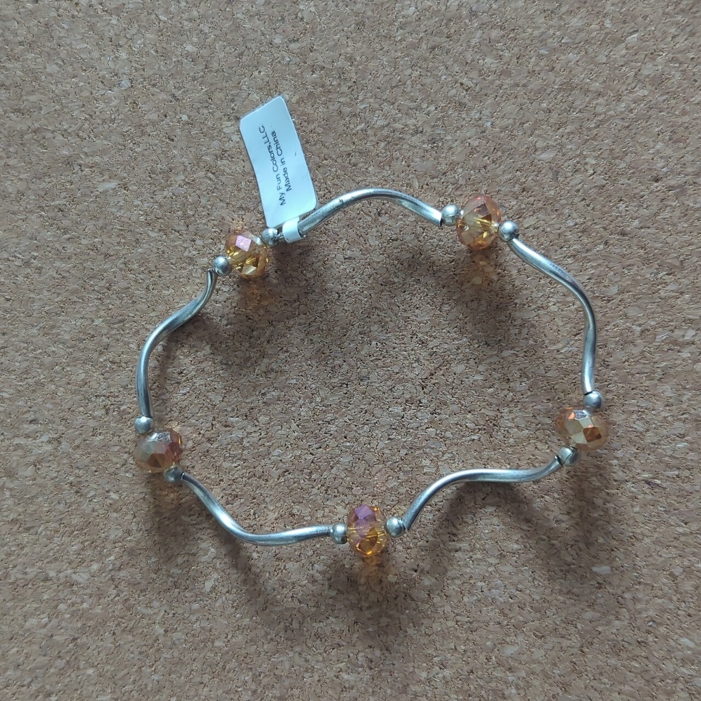 NWT Apricot My Fun Colors Stretch Bracelet